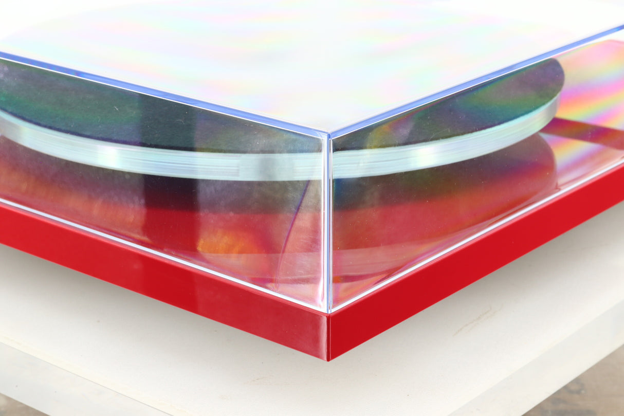Rega Planar 3 Turntable - Red / NEO Power Supply