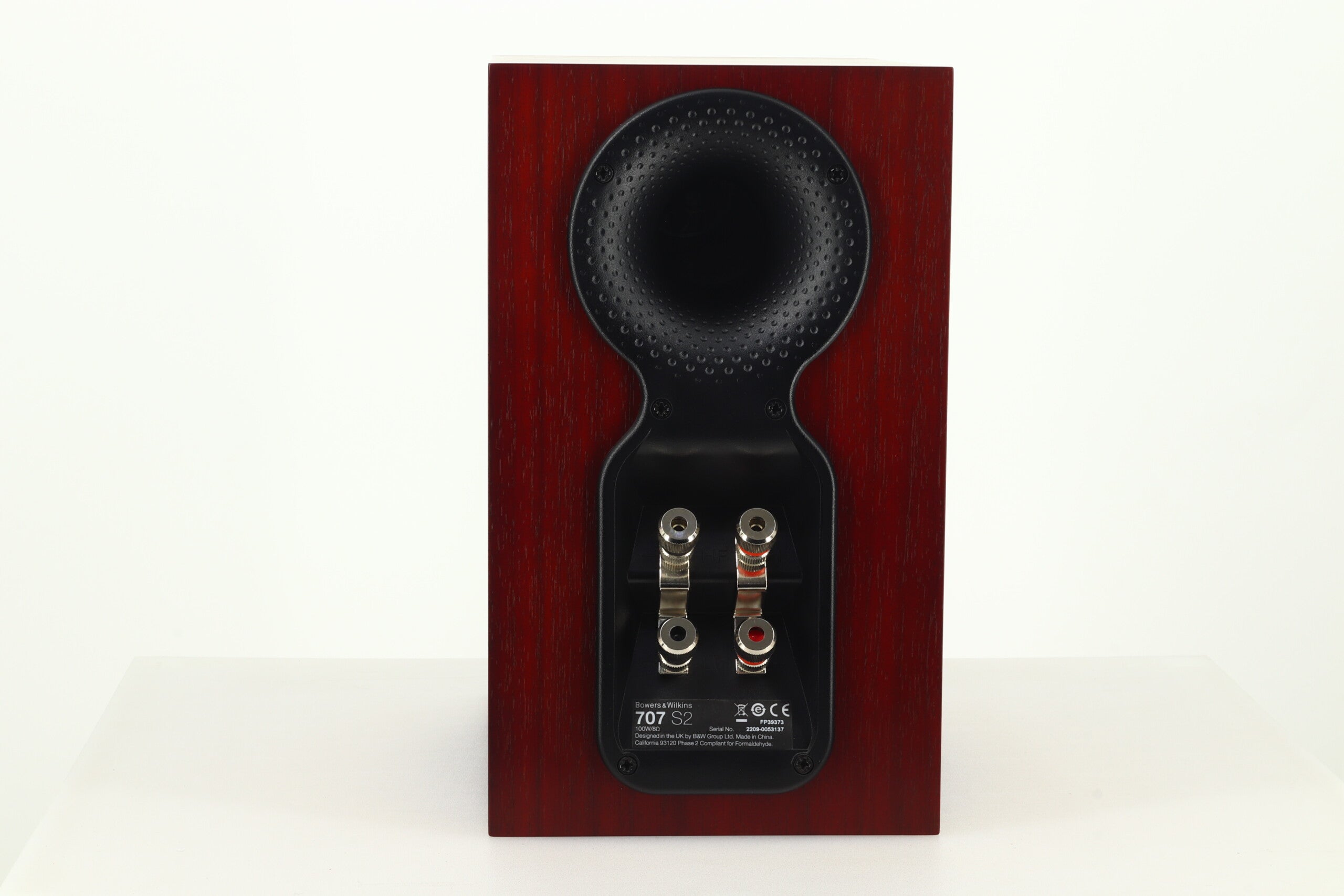 B&W 707 S2 Standmount Speakers - Rosenut – 2ndhandhifi.co.uk