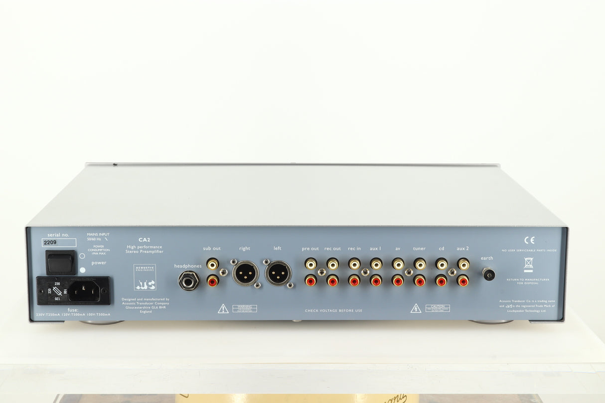 ATC CA2 Pre Amplifier - Silver