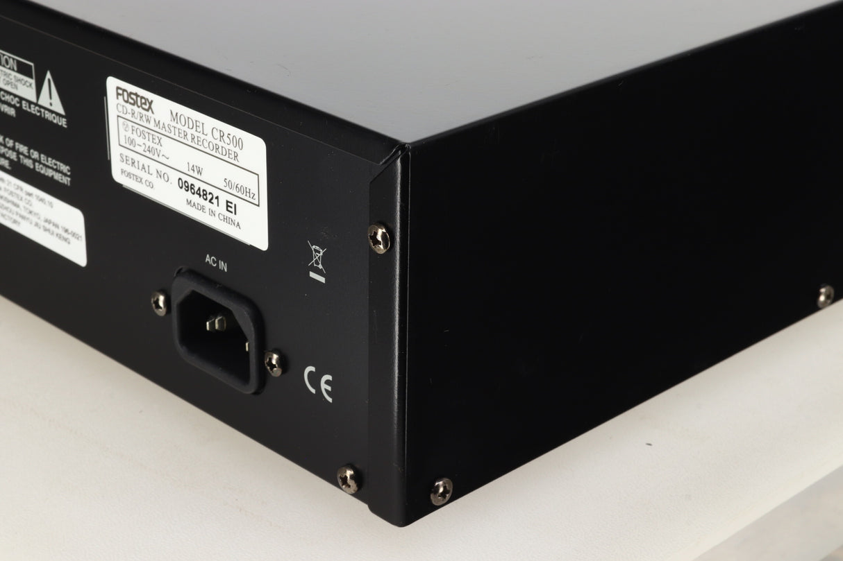 Fostex CR500 CD Recorder - Black