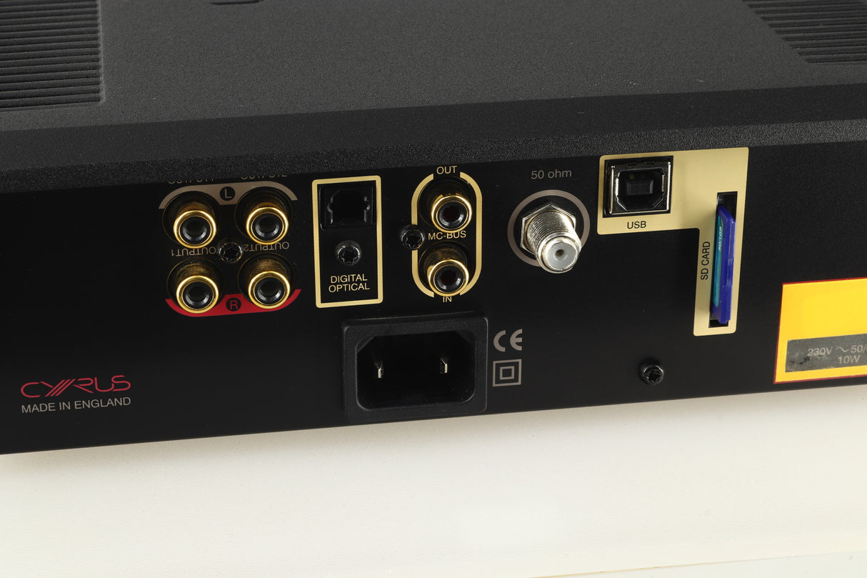 Cyrus DAB 8.0 DAB Tuner - Brushed Black