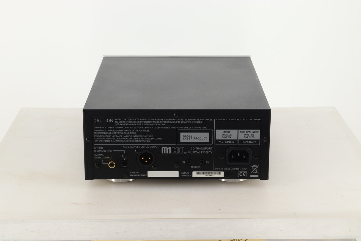 Musical Fidelity M1CDT CD Transport - Silver