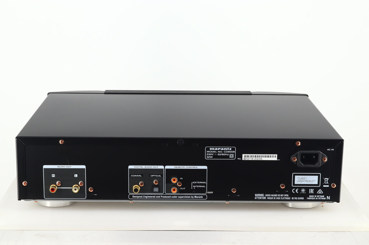 Marantz CD6006 UK Edition CD Player - Black