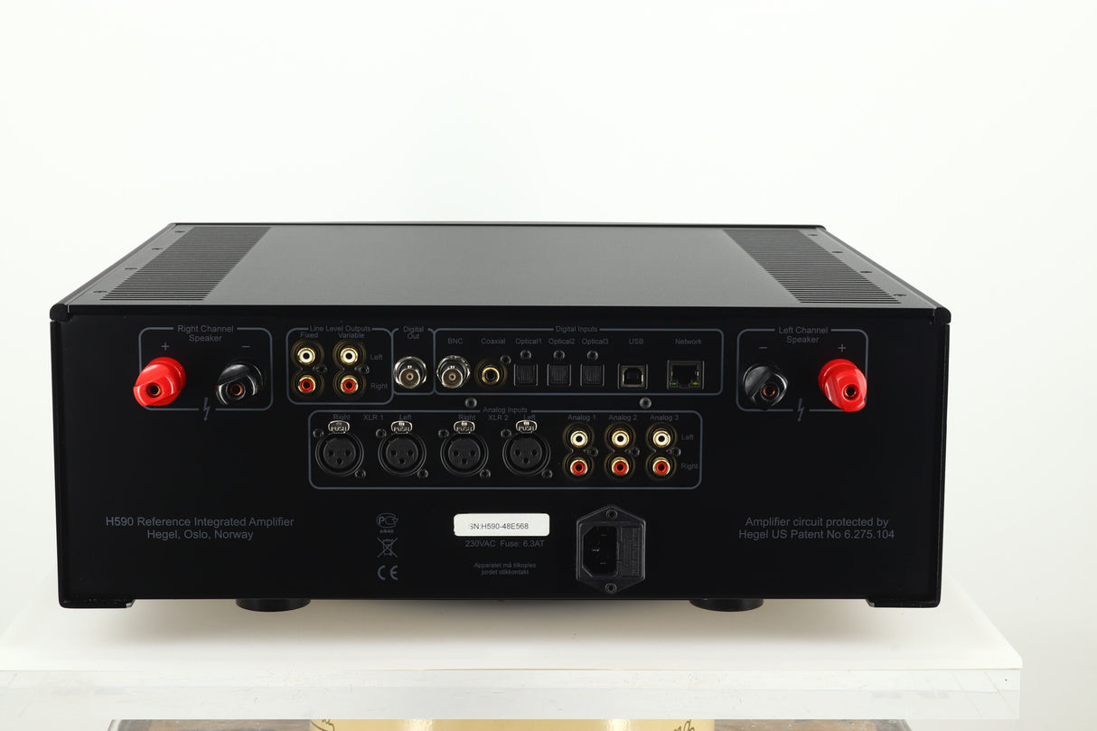Hegel H590 Reference Integrated Amplifier