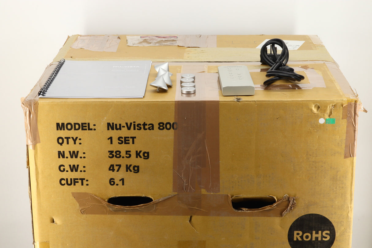 Musical Fidelity Nu-Vista 800 Integrated Amplifier - Silver