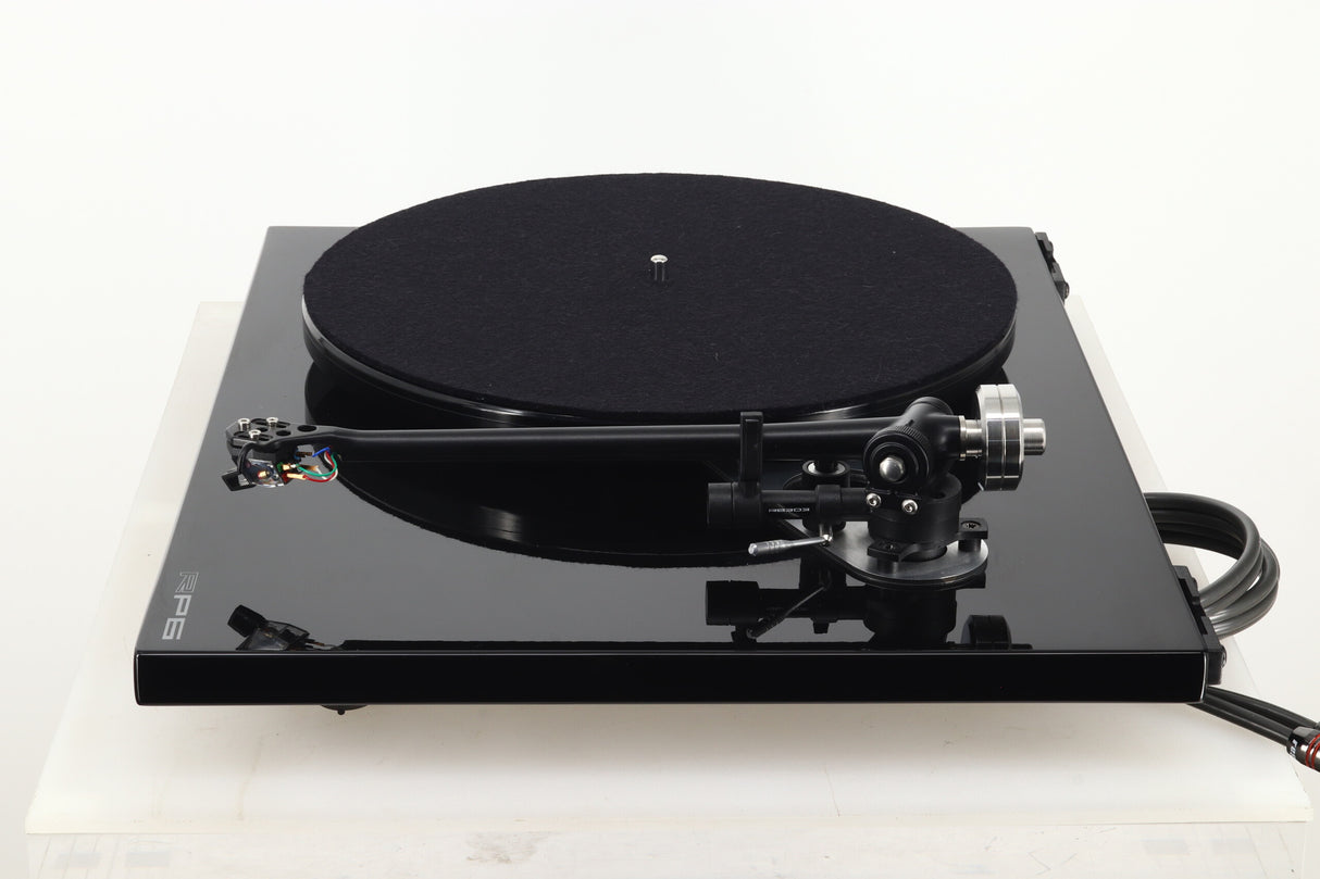 Rega RP6 Turntable / Ania MC Cartridge / Upgraded Sub-Platter - Gloss Black