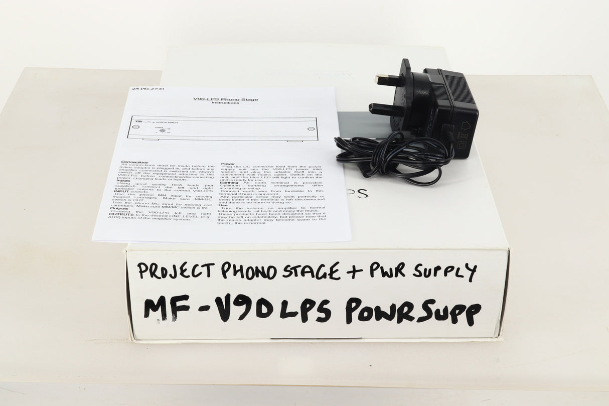 Musical Fidelity V90 LPS Phonostage - Silver