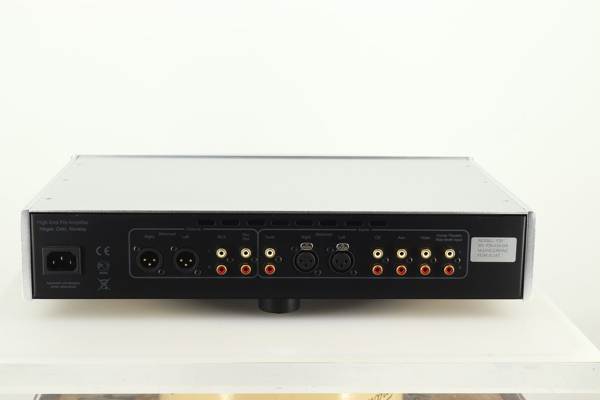 Hegel P20 Pre Amplifier - Silver