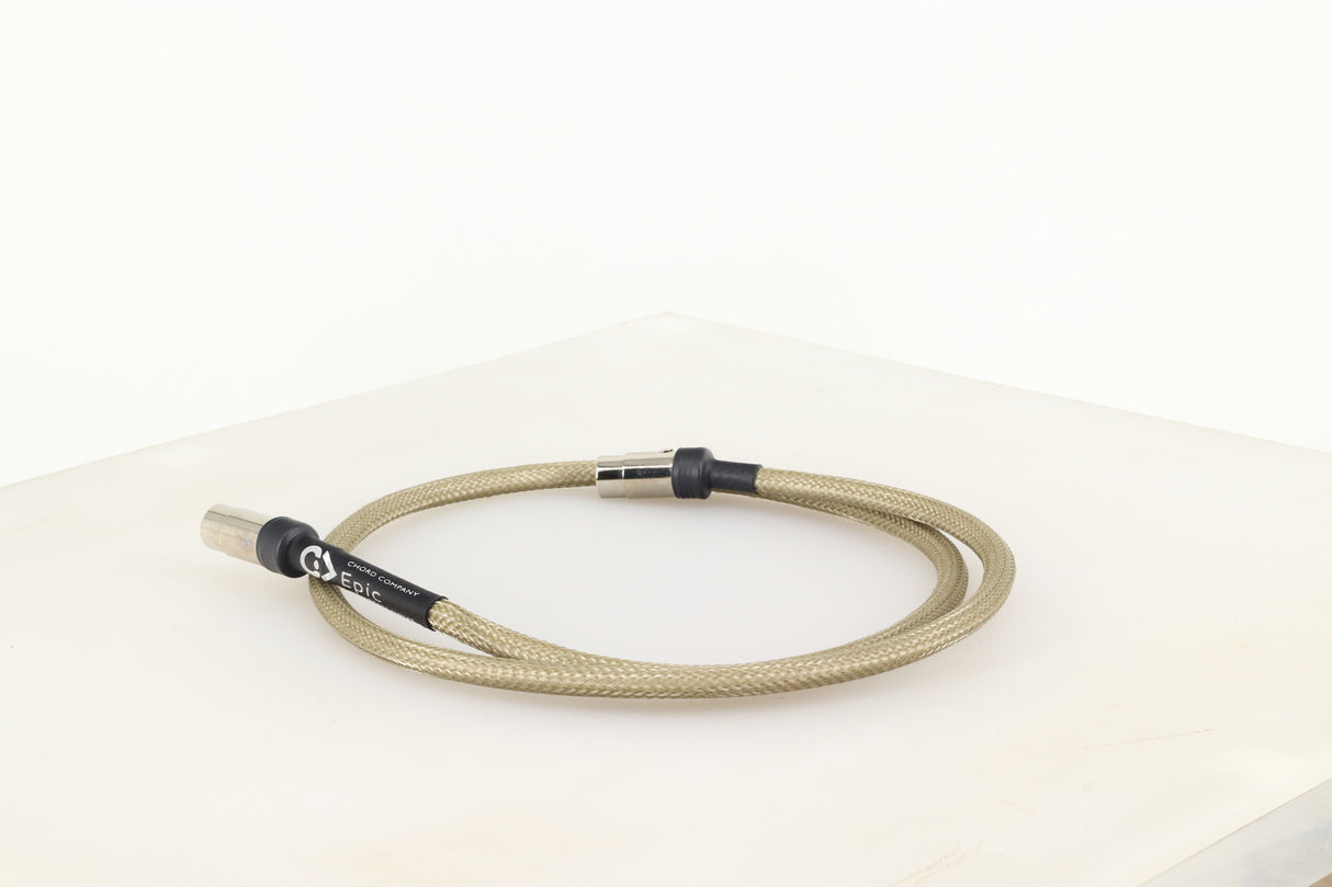 Chord Company Epic Interconnect Cable 5-Pin DIN to 5-Pin DIN 1.0m