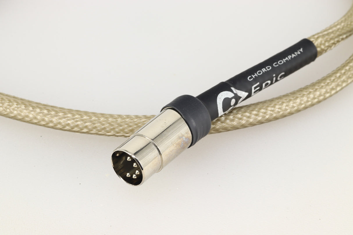 Chord Company Epic Interconnect Cable 5-Pin DIN to 5-Pin DIN 1.0m