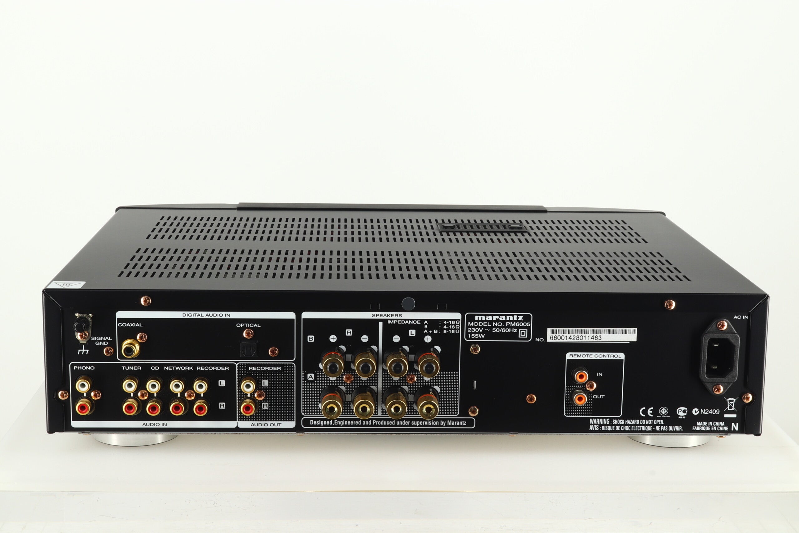 Marantz PM6005 Integrated Amplifier - Black – 2ndhandhifi.co.uk