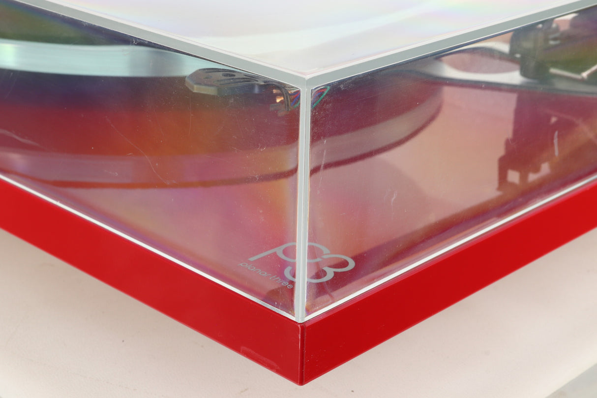 Rega Planar 3 Turntable - Red