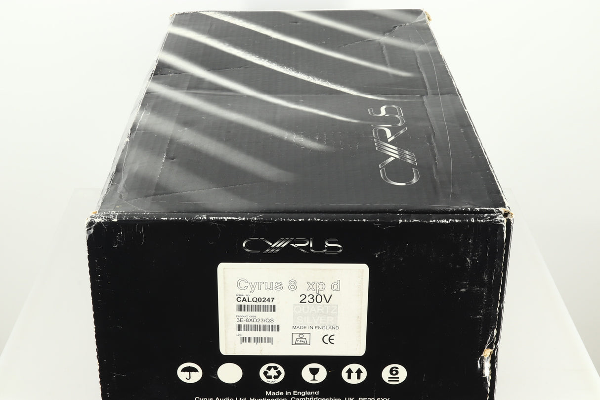 Cyrus 8XPd Integrated Amplifier - Quartz Silver
