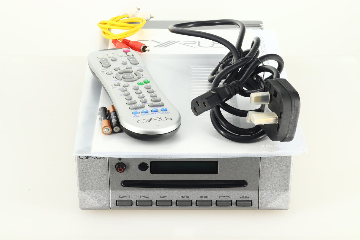 Cyrus CD8SE CD Player - Quartz Silver