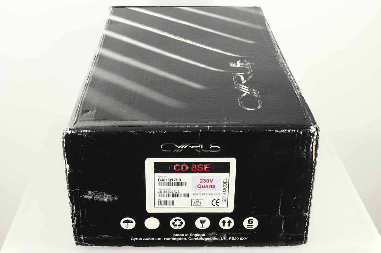 Cyrus CD8SE CD Player - Quartz Silver