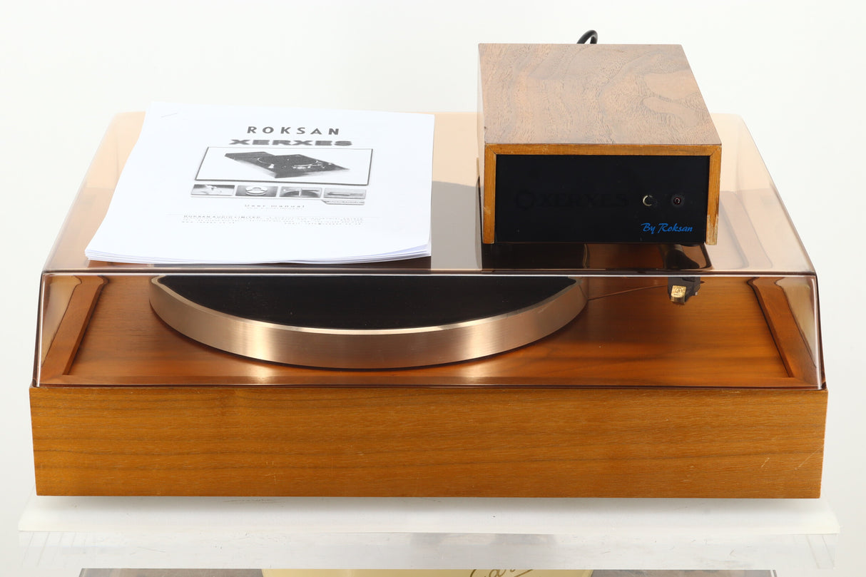 Roksan Xerxes Turntable - Oak / XPS Power Supply / Artemiz Tonearm / AT-OC9 Cartridge