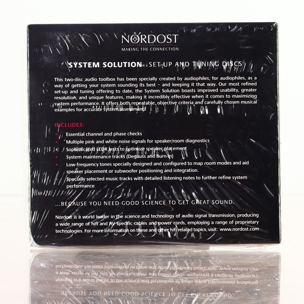 Nordost System Solutions Set-Up & Tuning Disc