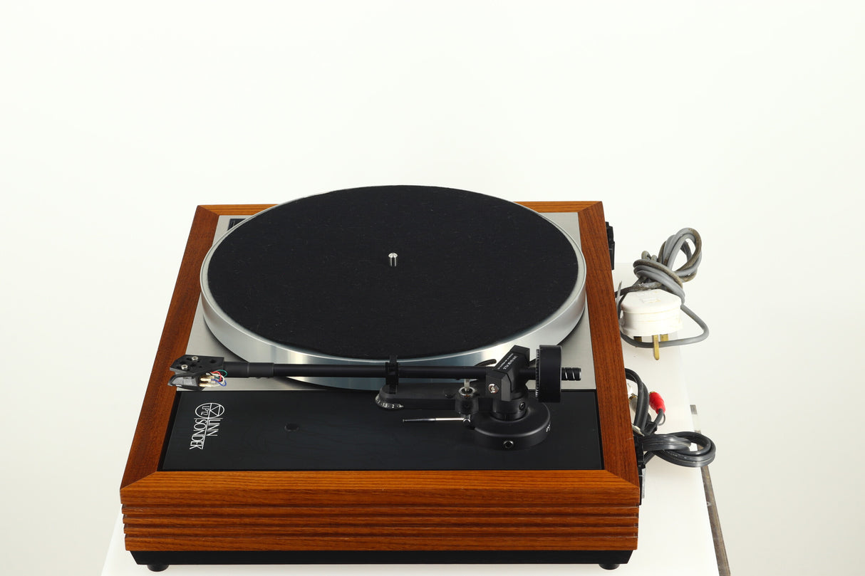 Linn LP12 Turntable - Afromosia / Valhalla Power Supply / Basik Plus Tonearm / Goldring 1006 Cartridge
