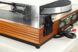 Linn LP12 Turntable - Afromosia / Valhalla Power Supply / Basik Plus Tonearm / Goldring 1006 Cartridge