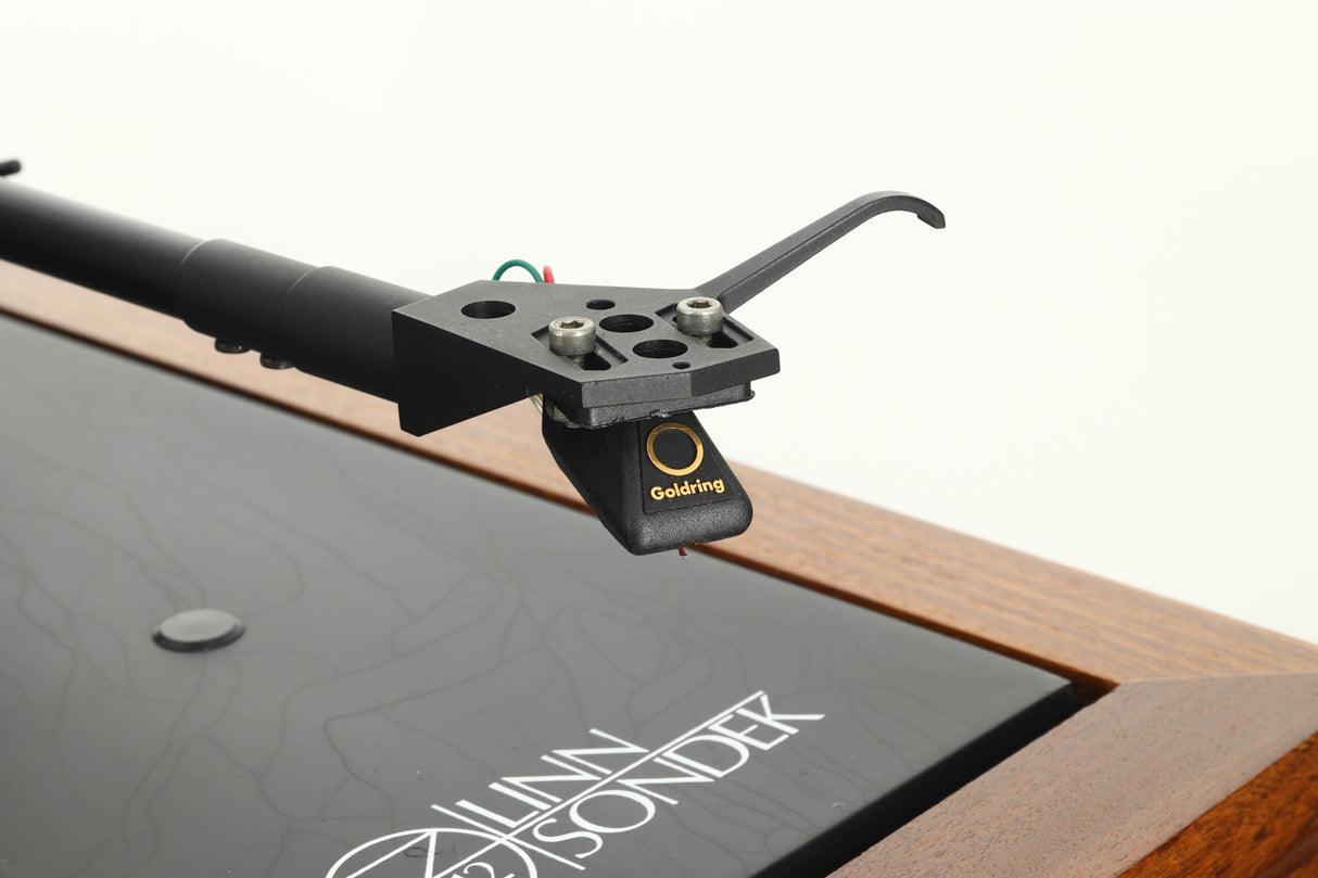 Linn LP12 Turntable - Afromosia / Valhalla Power Supply / Basik Plus Tonearm / Goldring 1006 Cartridge