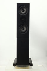 Linn Kaber Floorstanding Speakers / Ku-Stone Bases / Active Boards - Black Ash