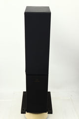 Linn Kaber Floorstanding Speakers / Ku-Stone Bases / Active Boards - Black Ash