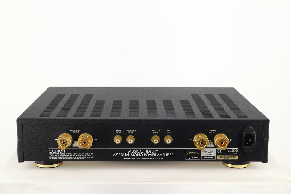 Musical Fidelity A3CR Power Amplifier