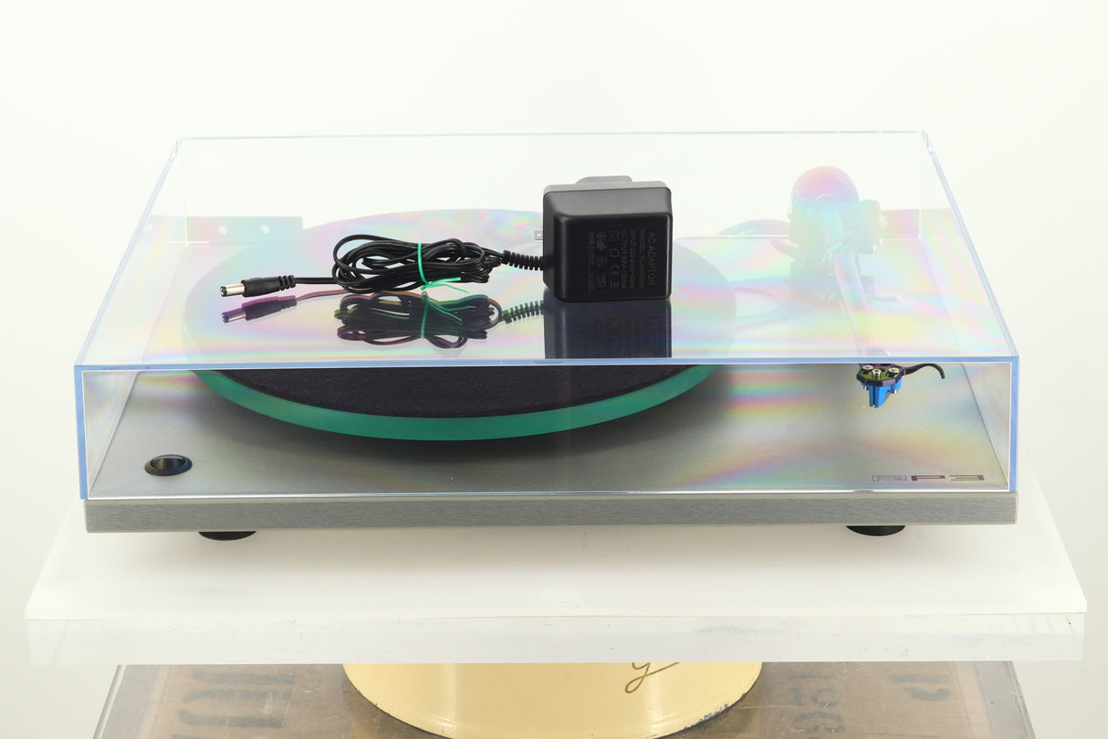 Rega RP3 Turntable - Silver / Elys 2 Cartridge