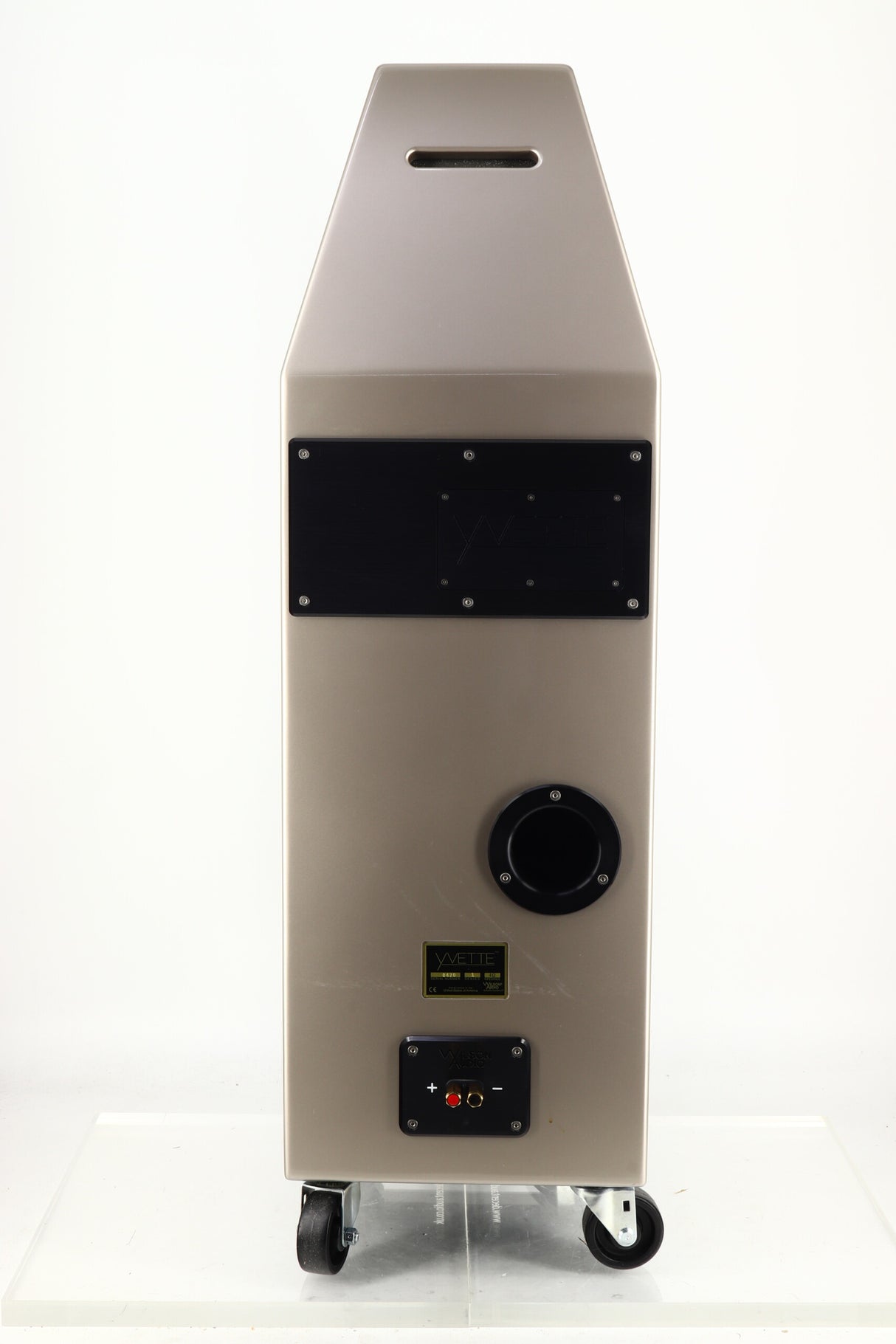 Wilson Audio Yvette Floorstanding Speakers - Desert Silver