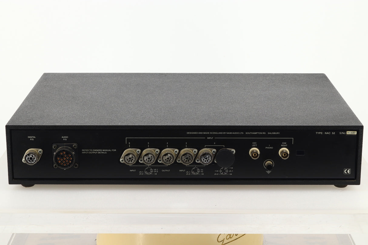 Naim NAC 52 Pre Amplifier (1993) / NAC 52PS Power Supply (1990)