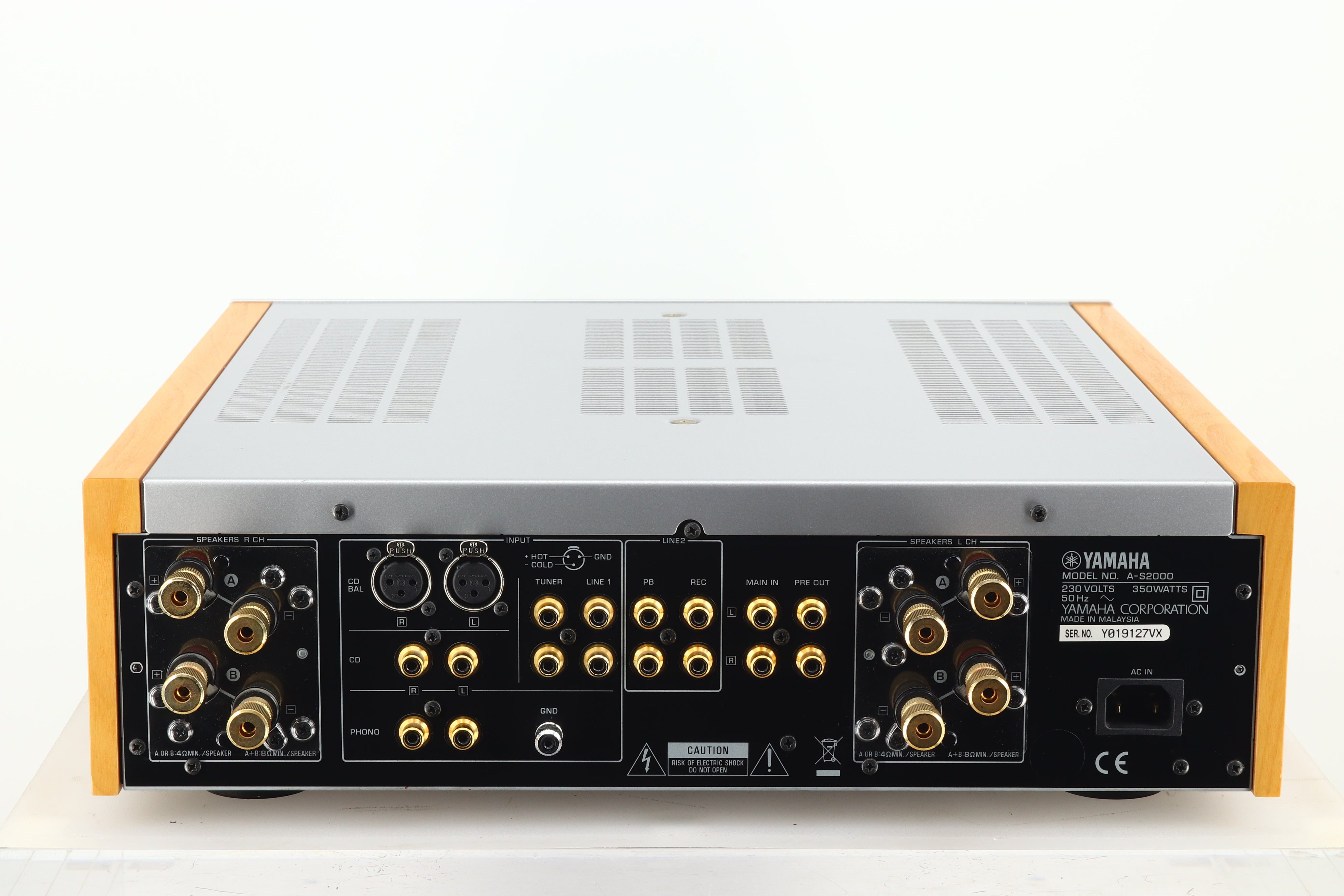 Yamaha A-S2000 Integrated Amplifier - Silver – 2ndhandhifi.co.uk