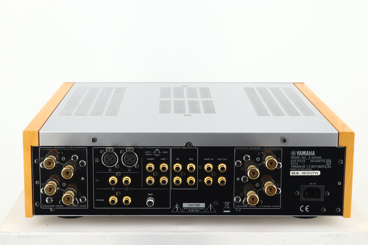 Yamaha A-S2000 Integrated Amplifier - Silver