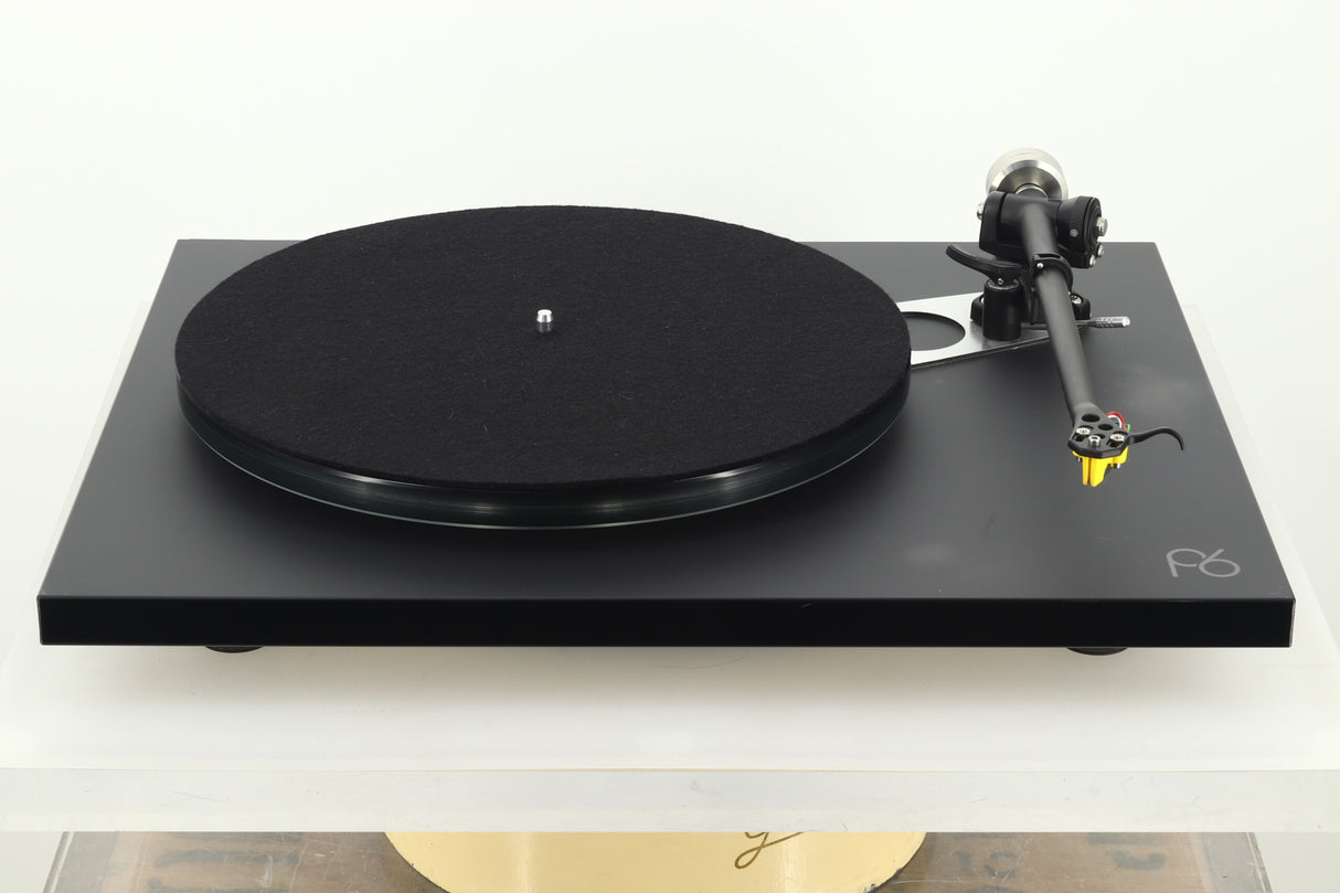 Rega Planar 6 Turntable - Black / Exact Cartridge