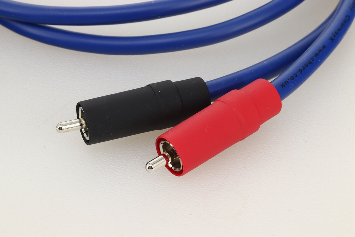 Chord Company ClearwayX Aray Interconnect Cable 5-Pin DIN - 2 RCA 1.0M