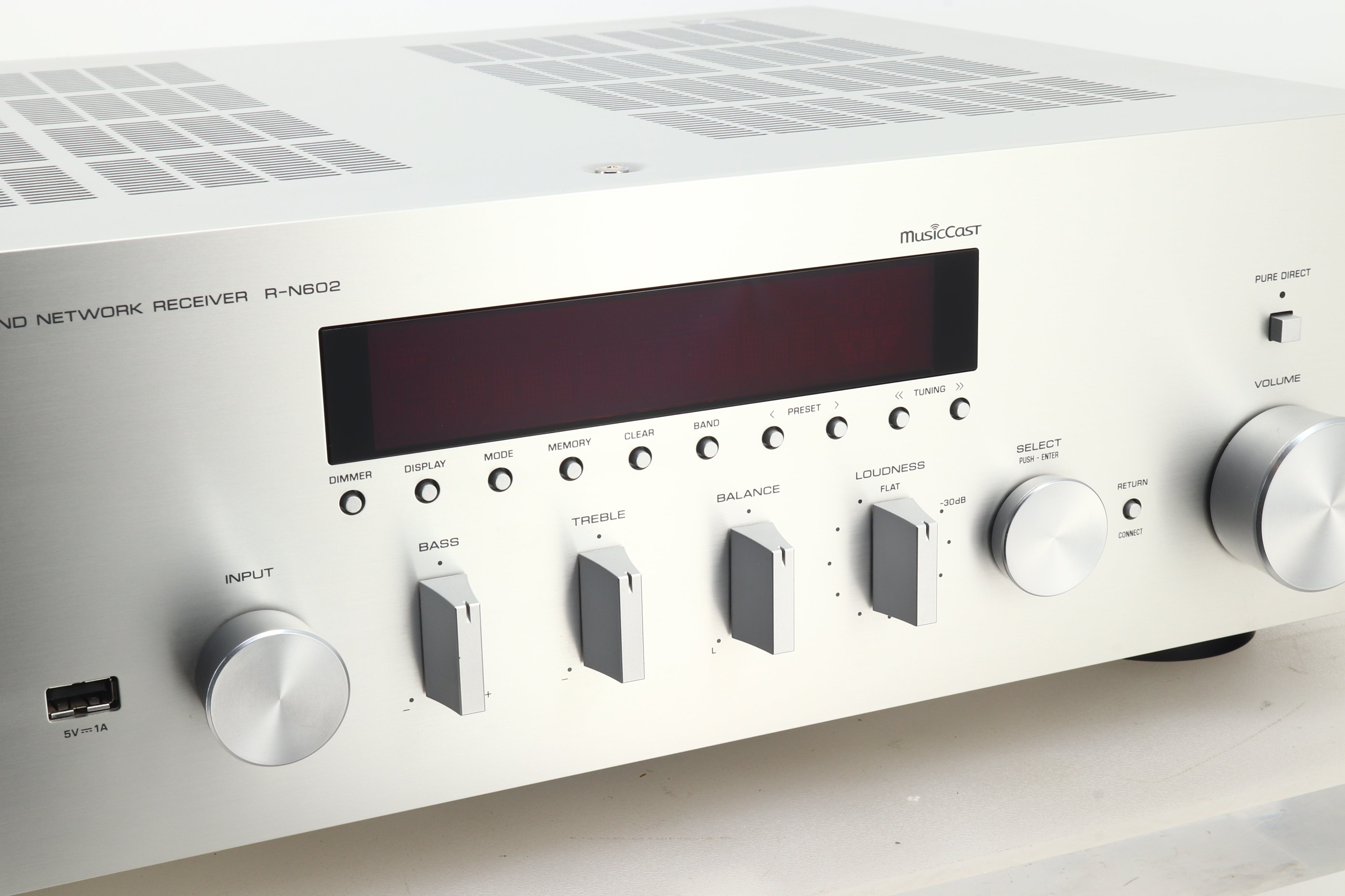 Yamaha R-N602 Network Receiver - Silver – 2ndhandhifi.co.uk