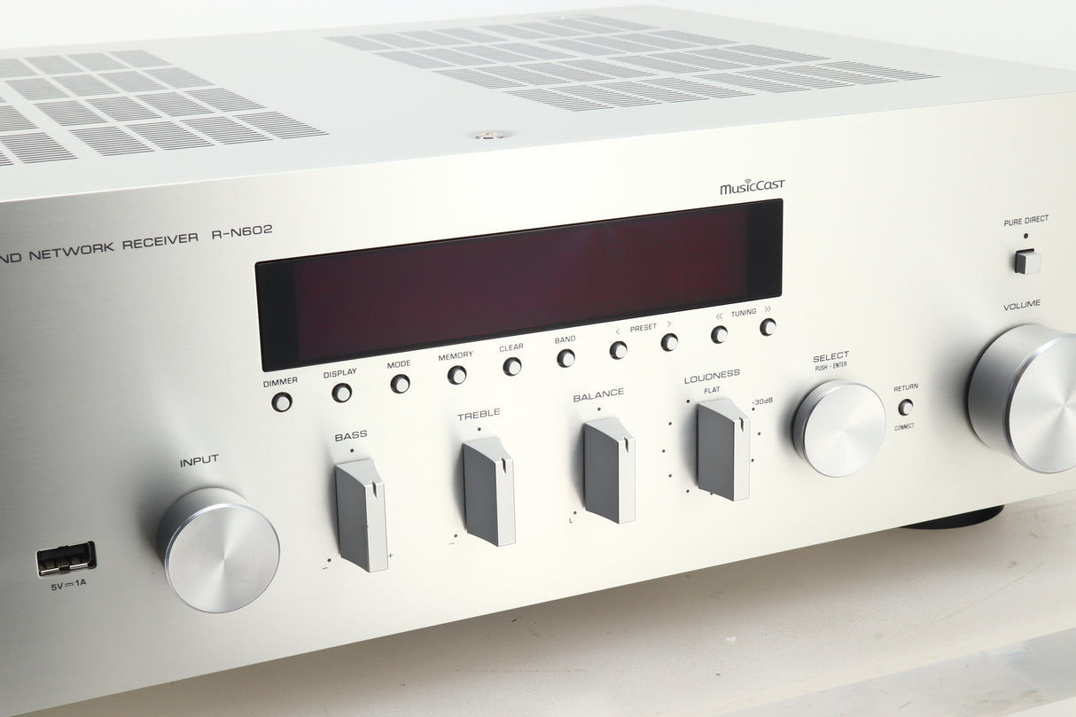 Yamaha R-N602 Network Receiver - Silver