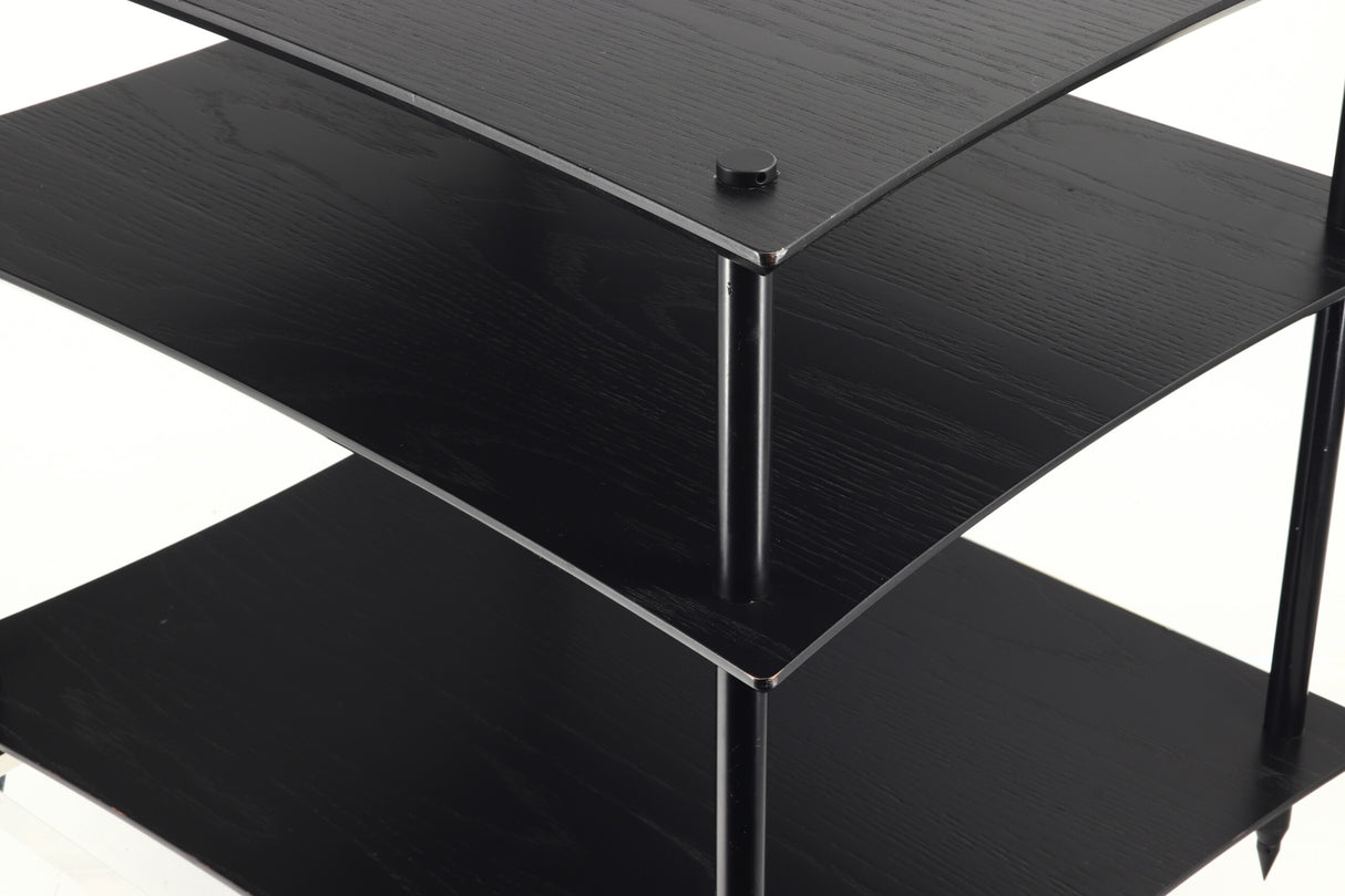 Quadraspire Q4L 3-Shelf Rack - Black