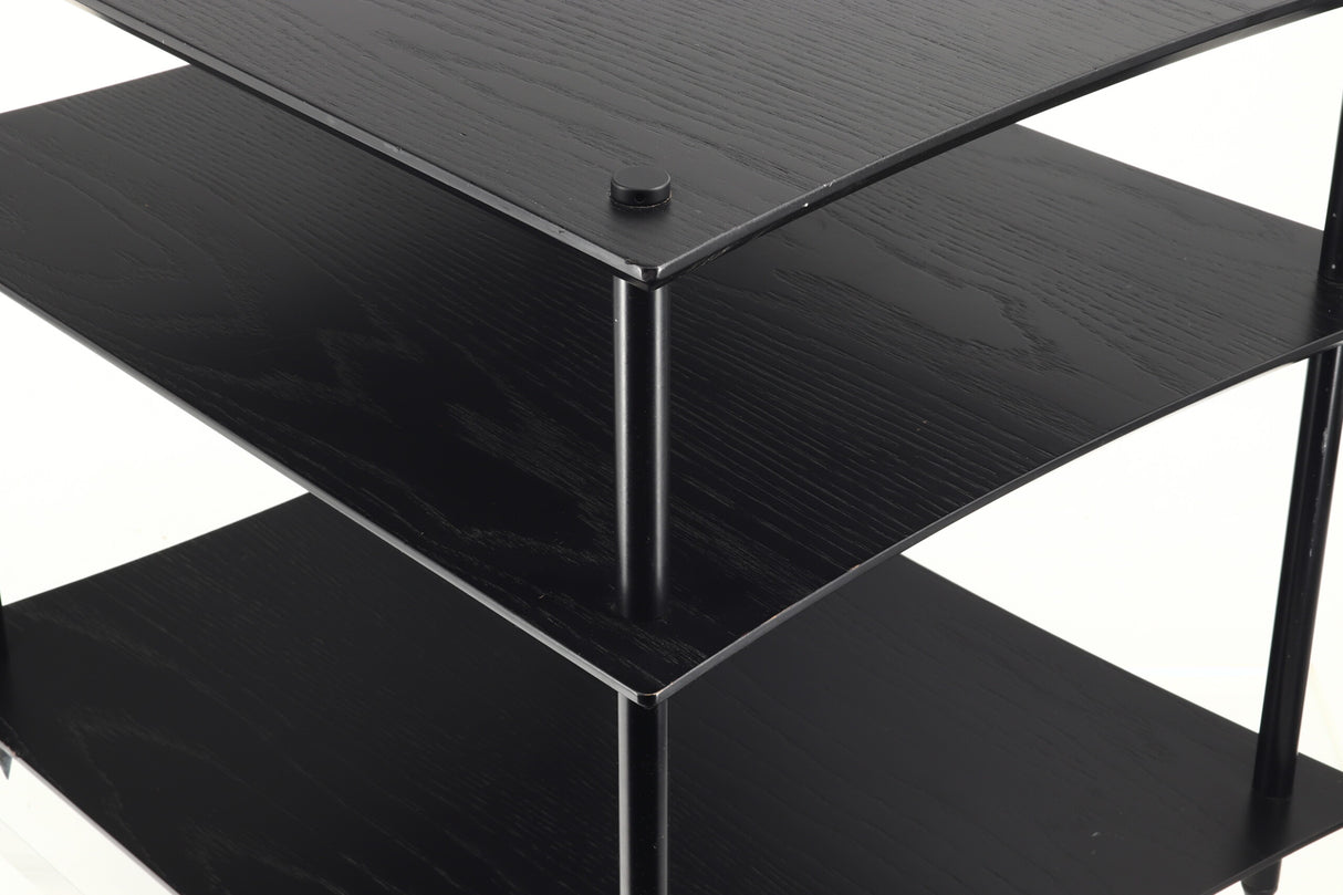 Quadraspire Q4L 3-Shelf Rack - Black
