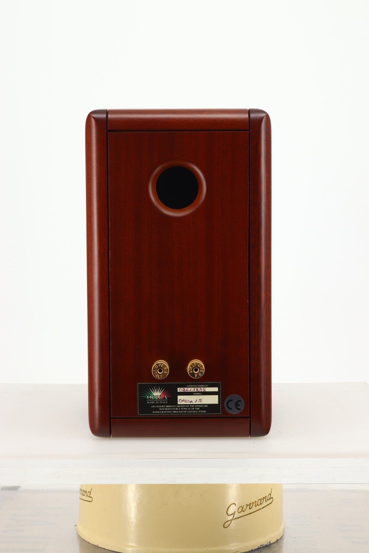 Opera 1.5 Standmount Speakers - Mogano Wood