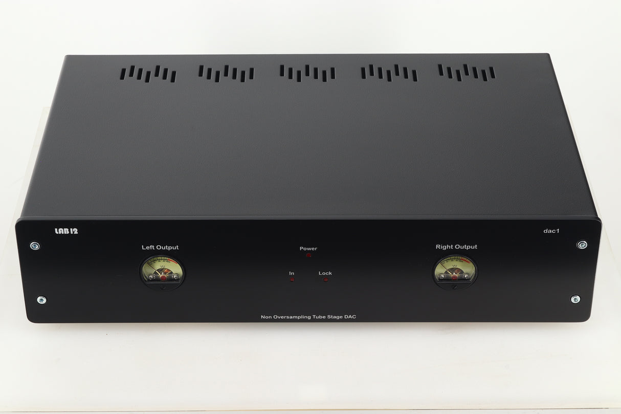 LAB 12 DAC1 SE Tube Stage Digital Analogue Converter - Black