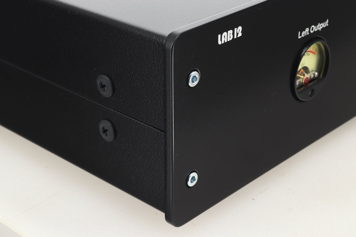 LAB 12 DAC1 SE Tube Stage Digital Analogue Converter - Black