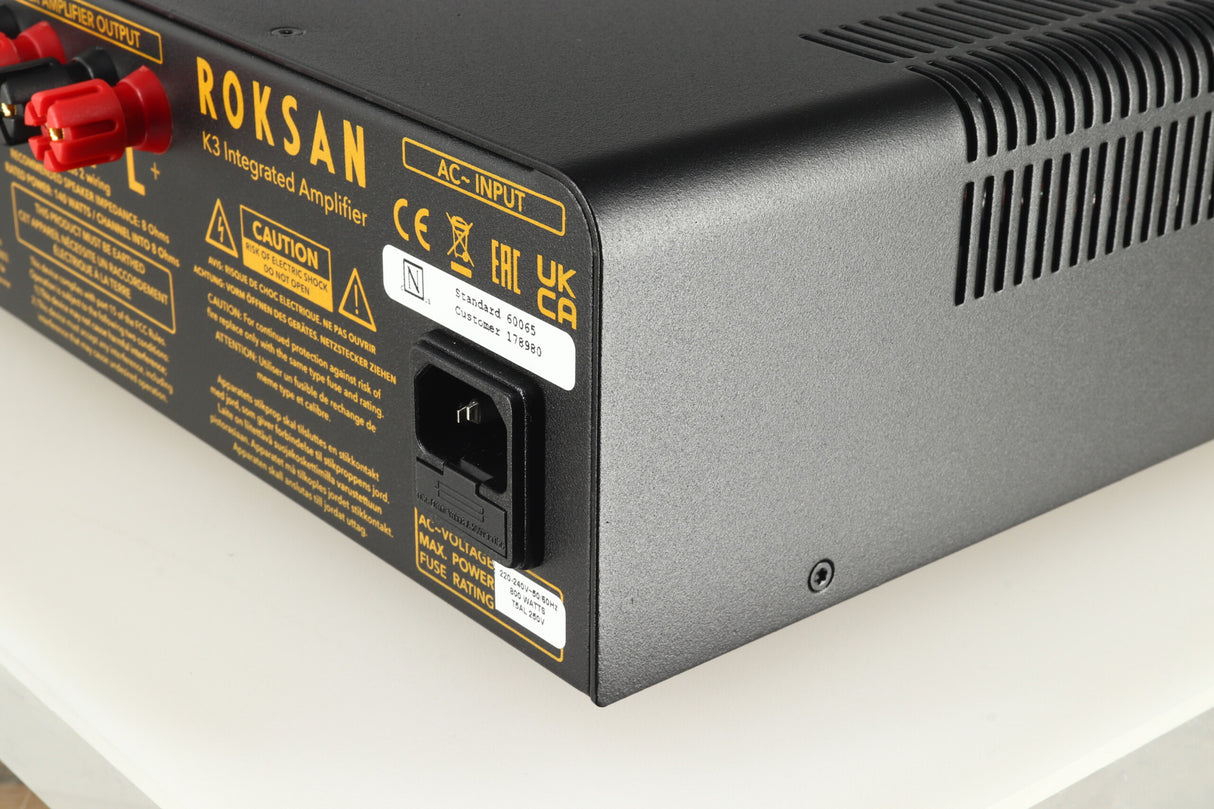 Roksan K3 Integrated Amplifier - Anthracite