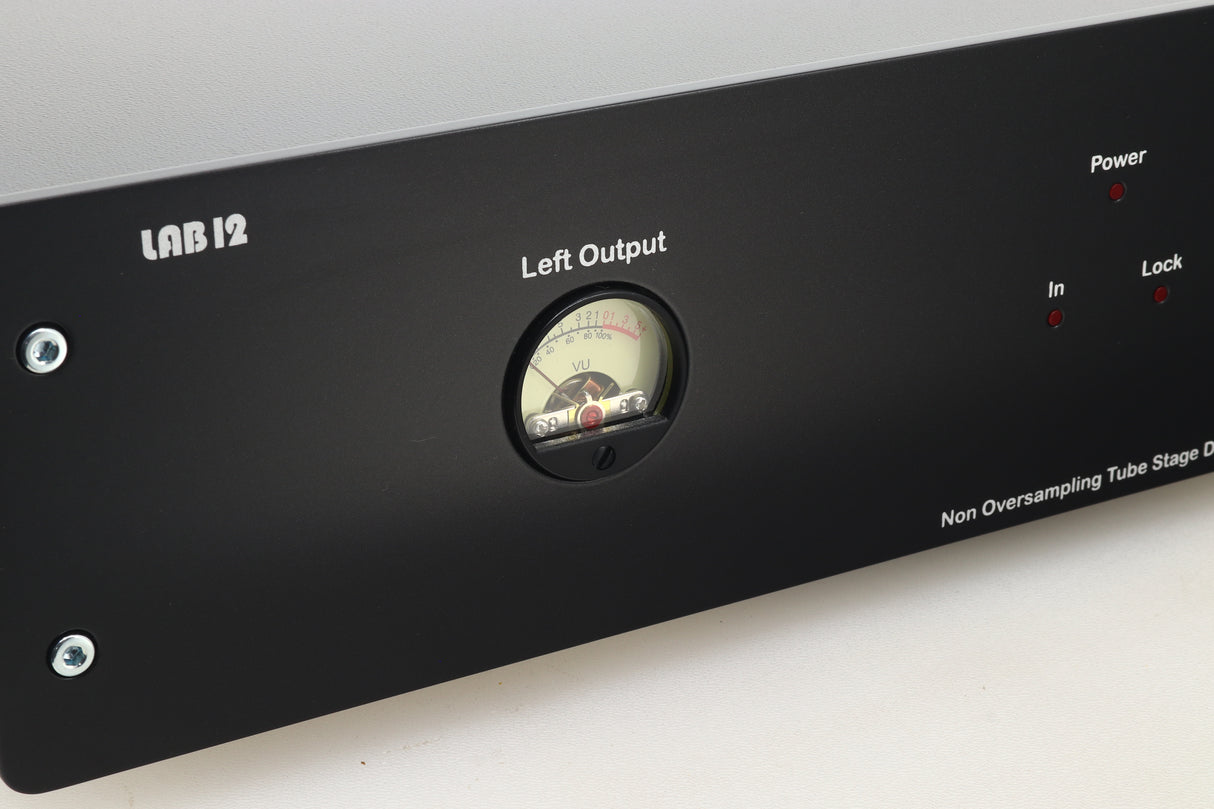LAB 12 DAC1 SE Tube Stage Digital Analogue Converter - Black