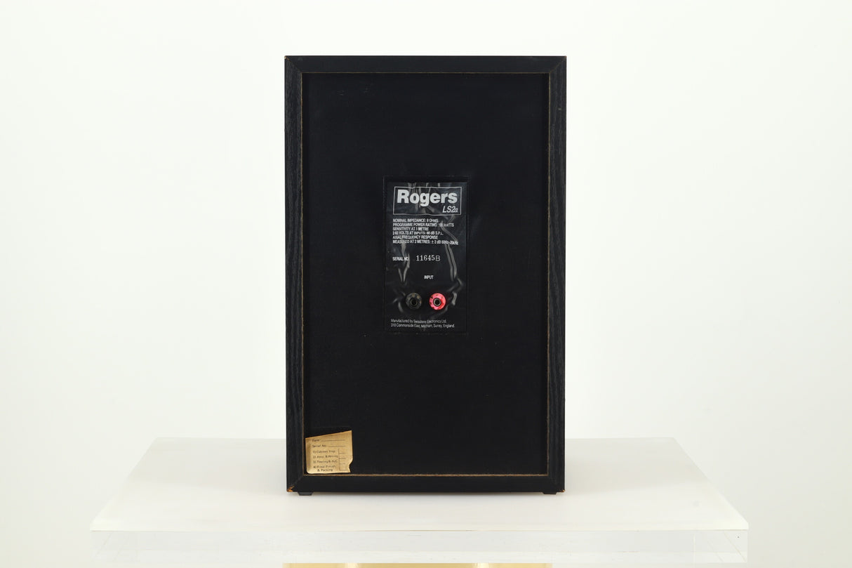 Rogers LS2a Standmount Speakers - Black