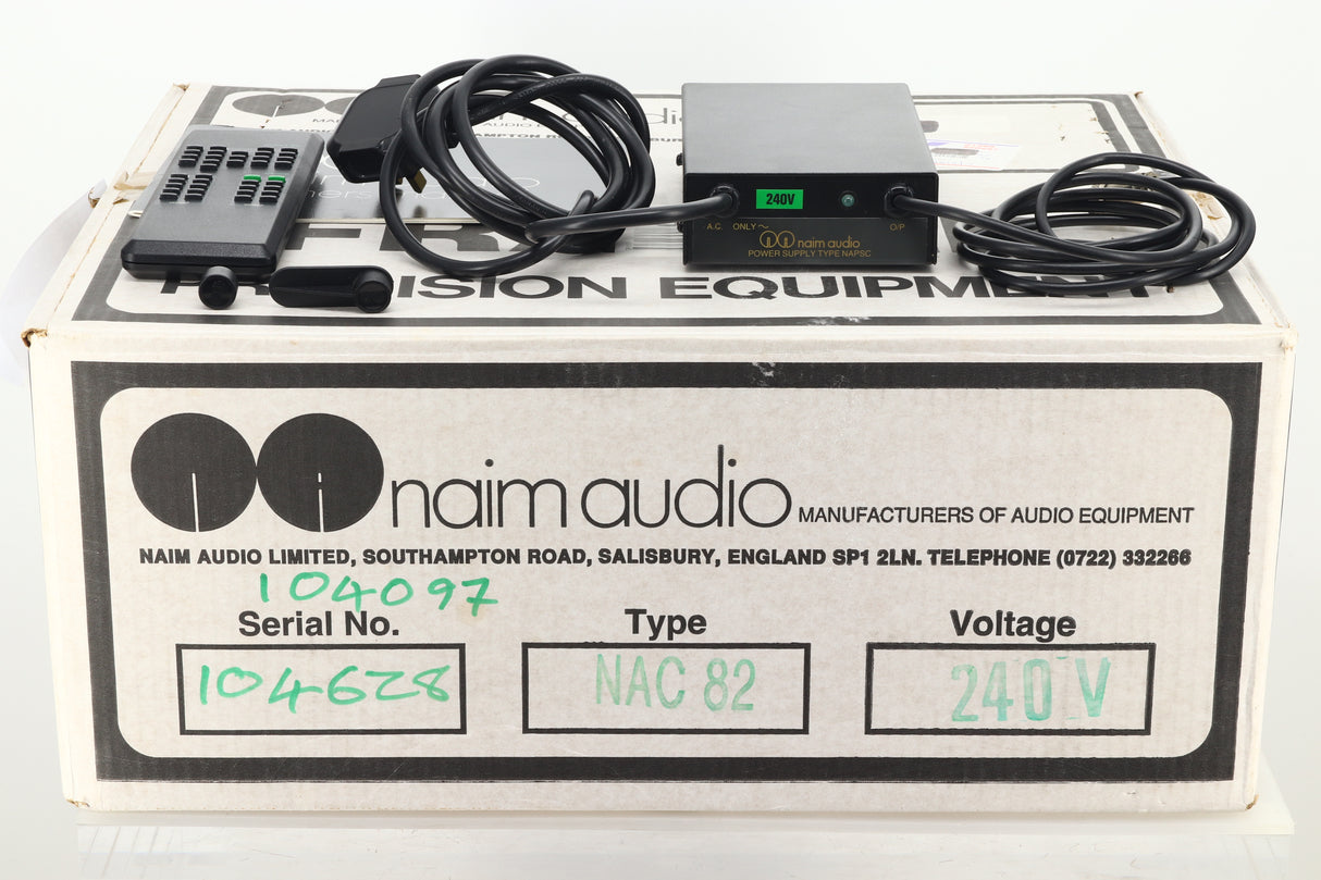 Naim NAC 82 Pre Amplifier & NAPSC Power Supply (1994)