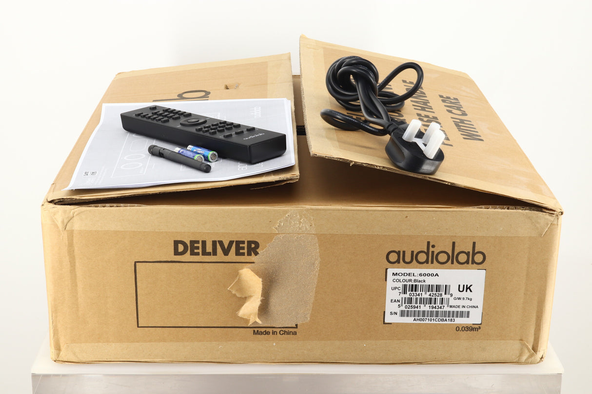 Audiolab 6000A Integrated Amplifier - Black