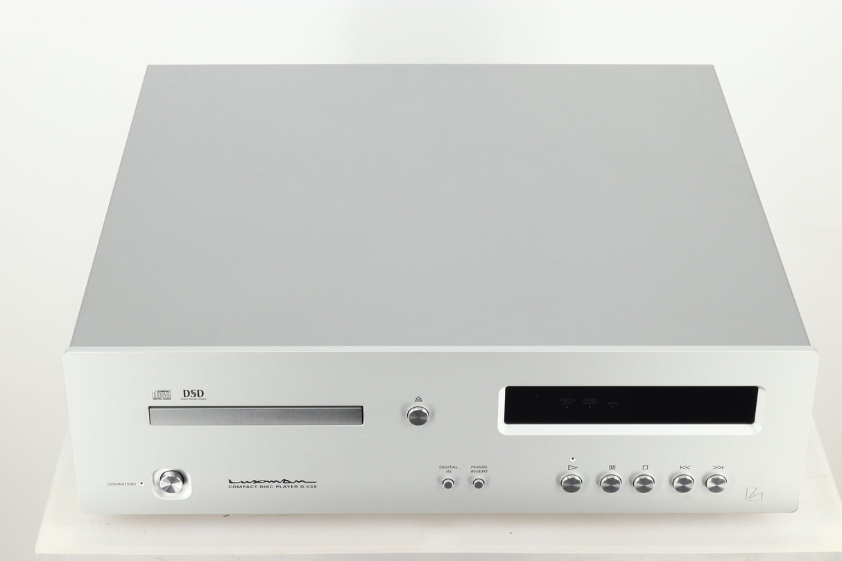 Luxman D-03X CD Player - Aluminium Silver