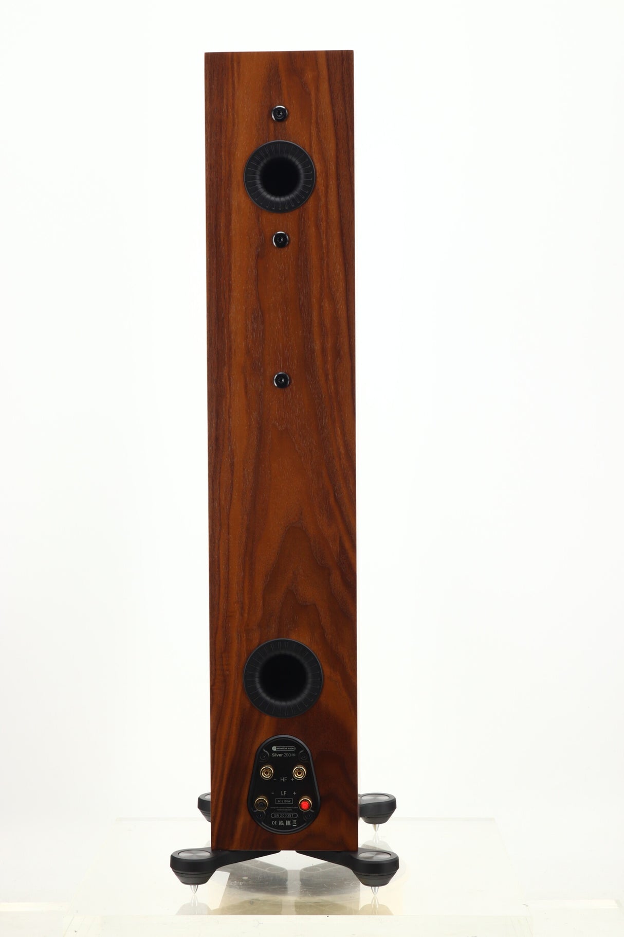 Monitor Audio Silver 200 7G Floorstanding Speakers - Natural Walnut