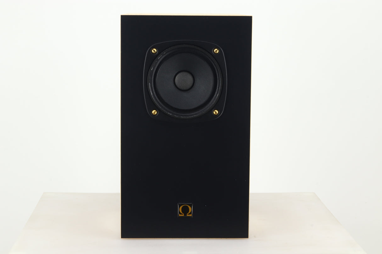 Omega Speaker Systems Super 3T Desktop Loudspeakers - Karelian Birch