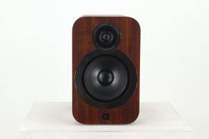 Q Acoustics 3030i Standmount Speakers - English Walnut